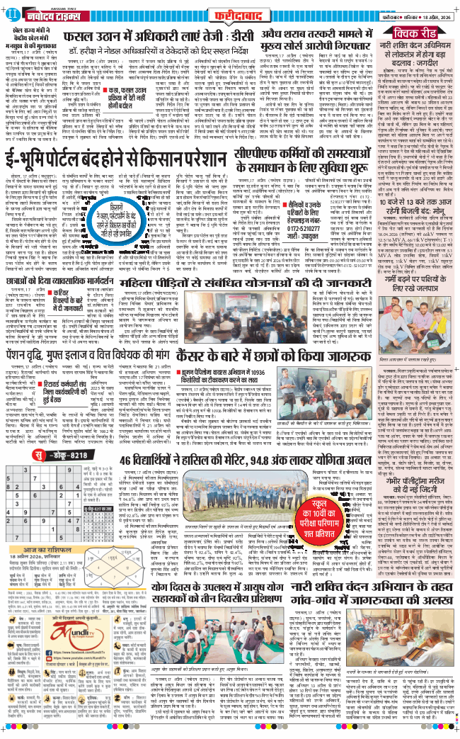Faridabad 2026-04-18