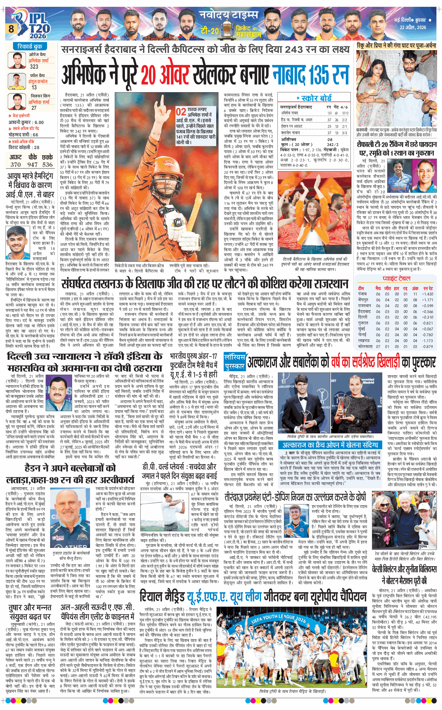 THE NAVODAYA TIMES MAIN UP 2026-04-22