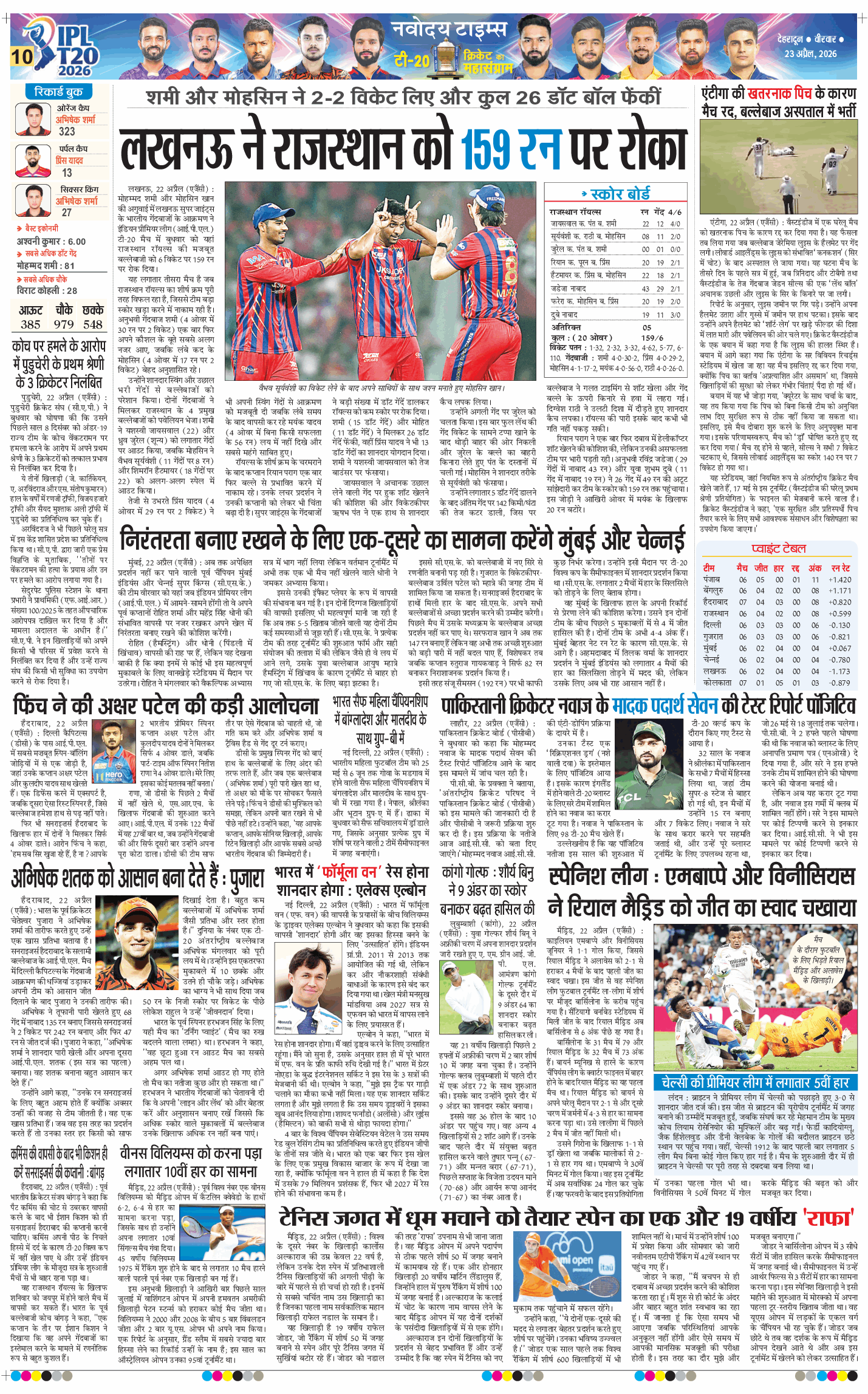 THE NAVODAYA TIMES MAIN UTTARAKHAND AND DEHRADUN 2026-04-23