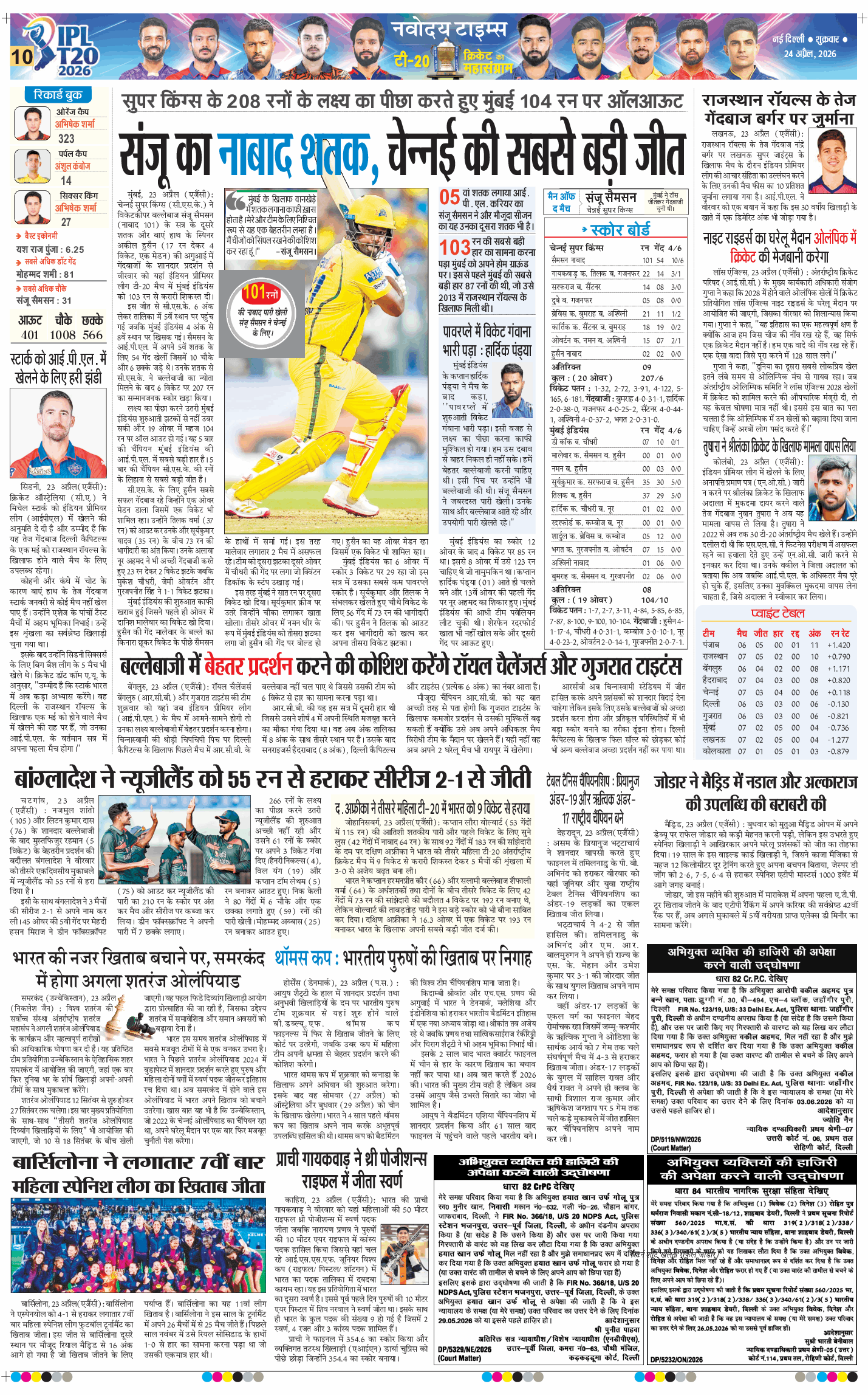 Main Edition 2026-04-24