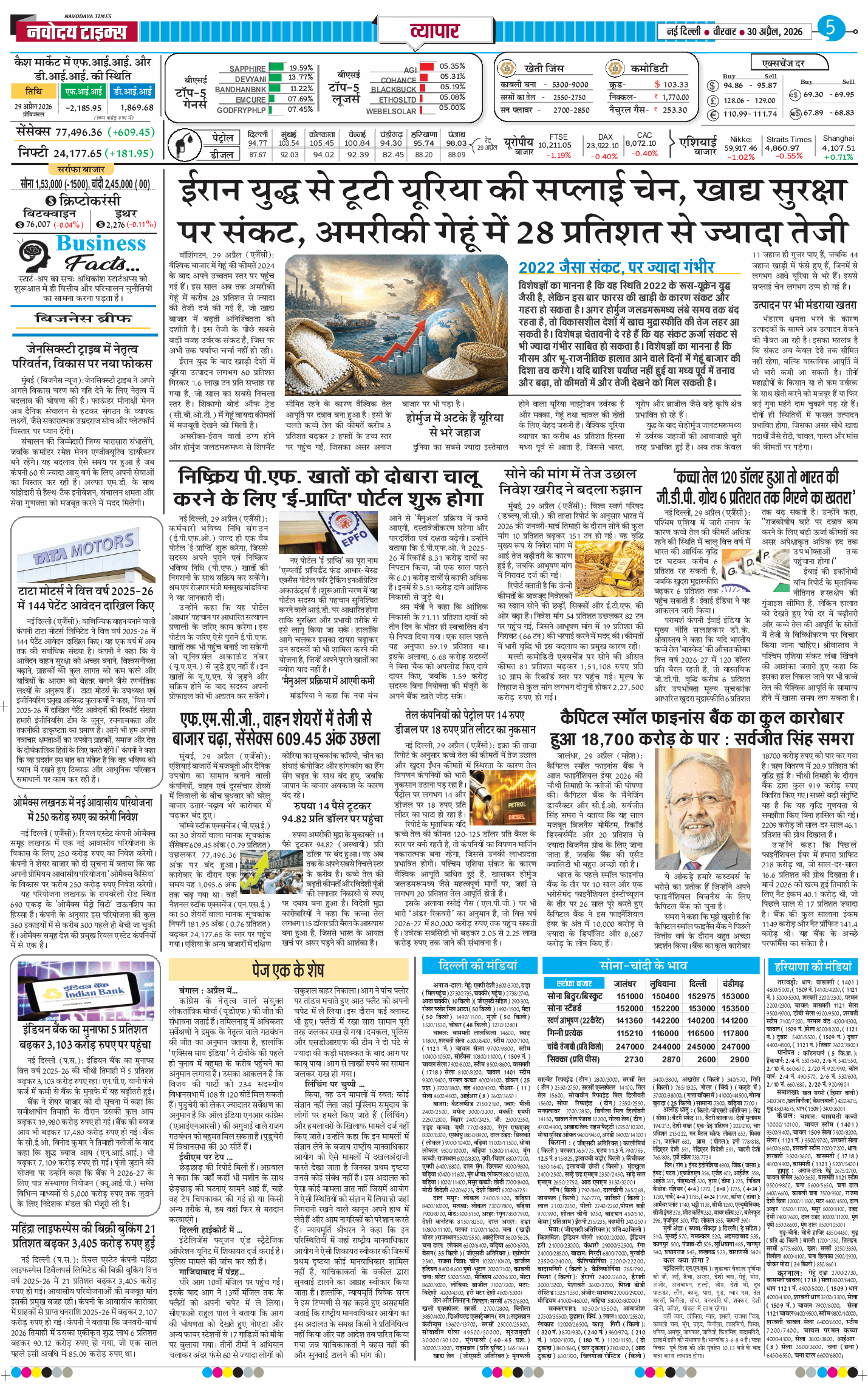 THE NAVODAYA TIMES MAIN UP 2026-04-30