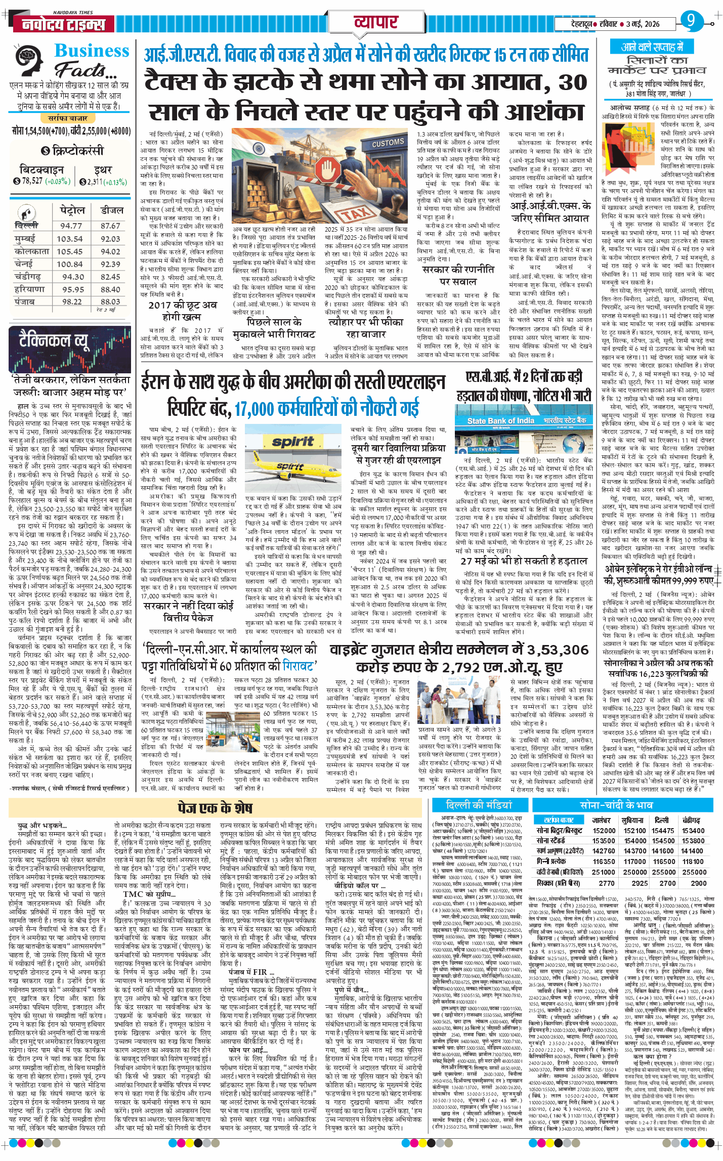 THE NAVODAYA TIMES MAIN UTTARAKHAND AND DEHRADUN 2026-05-03