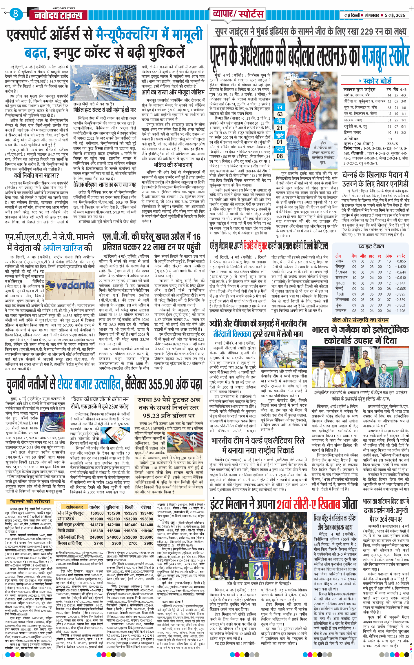 THE NAVODAYA TIMES MAIN UP 2026-05-05