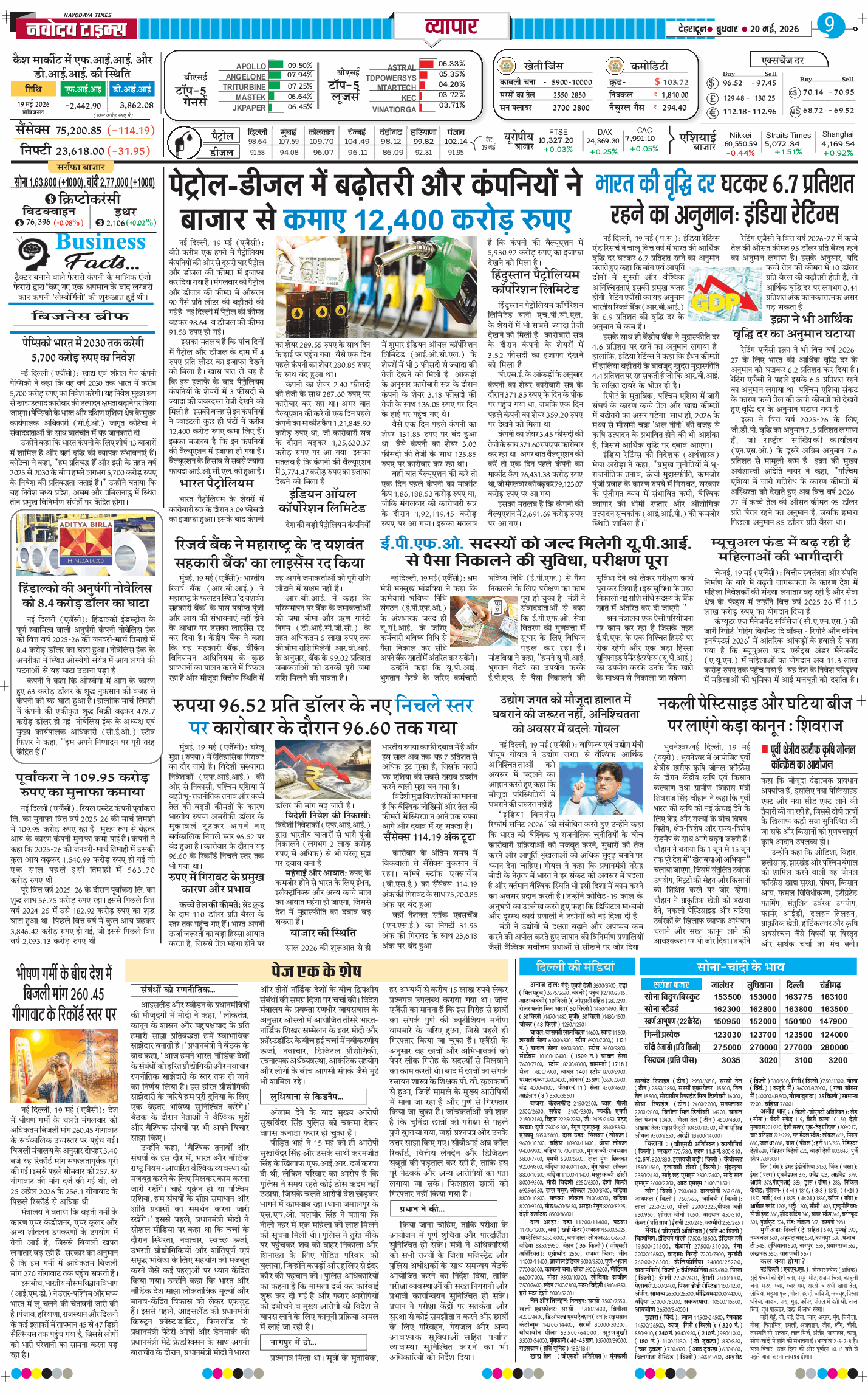 THE NAVODAYA TIMES MAIN UTTARAKHAND AND DEHRADUN 2026-05-20