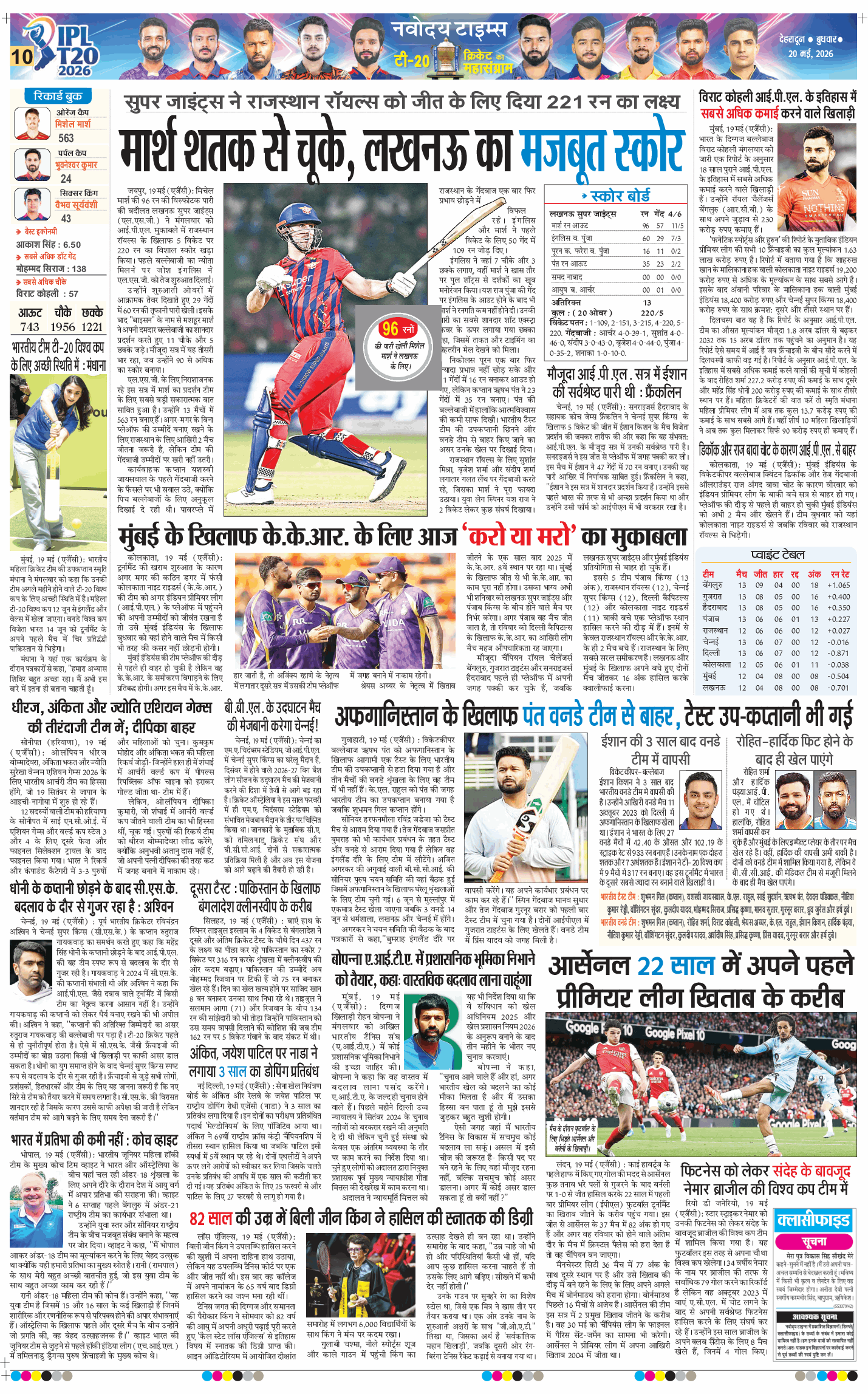 THE NAVODAYA TIMES MAIN UTTARAKHAND AND DEHRADUN 2026-05-20