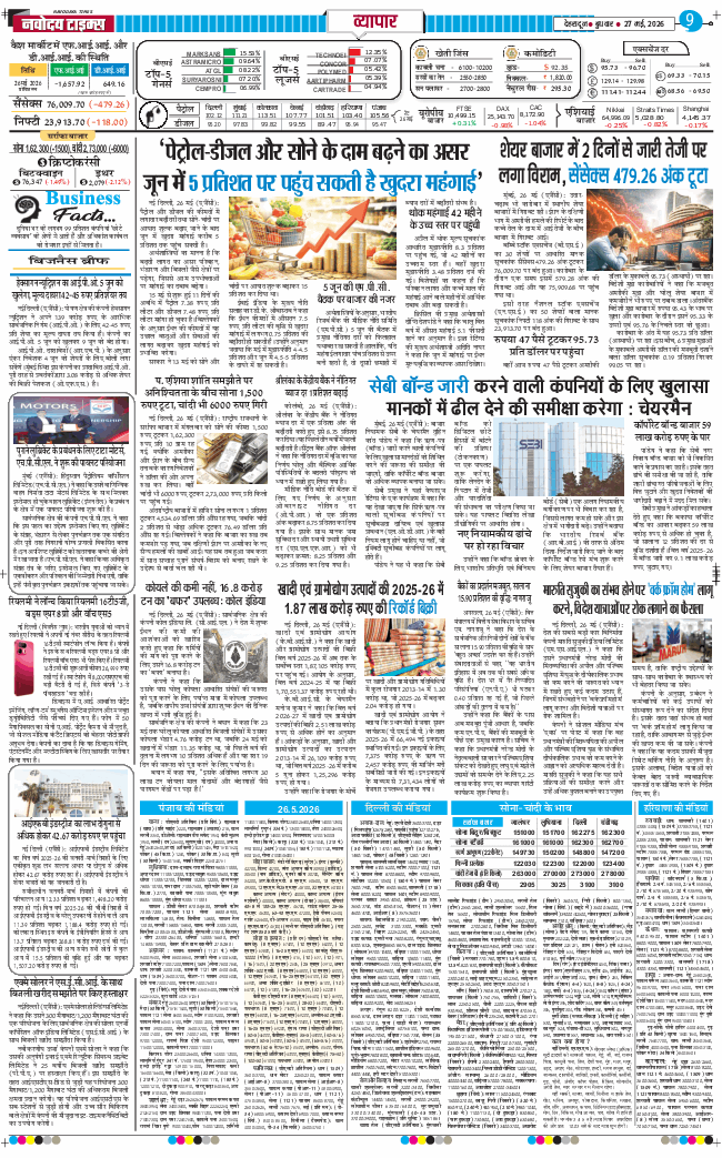 THE NAVODAYA TIMES MAIN UTTARAKHAND AND DEHRADUN 2026-05-27