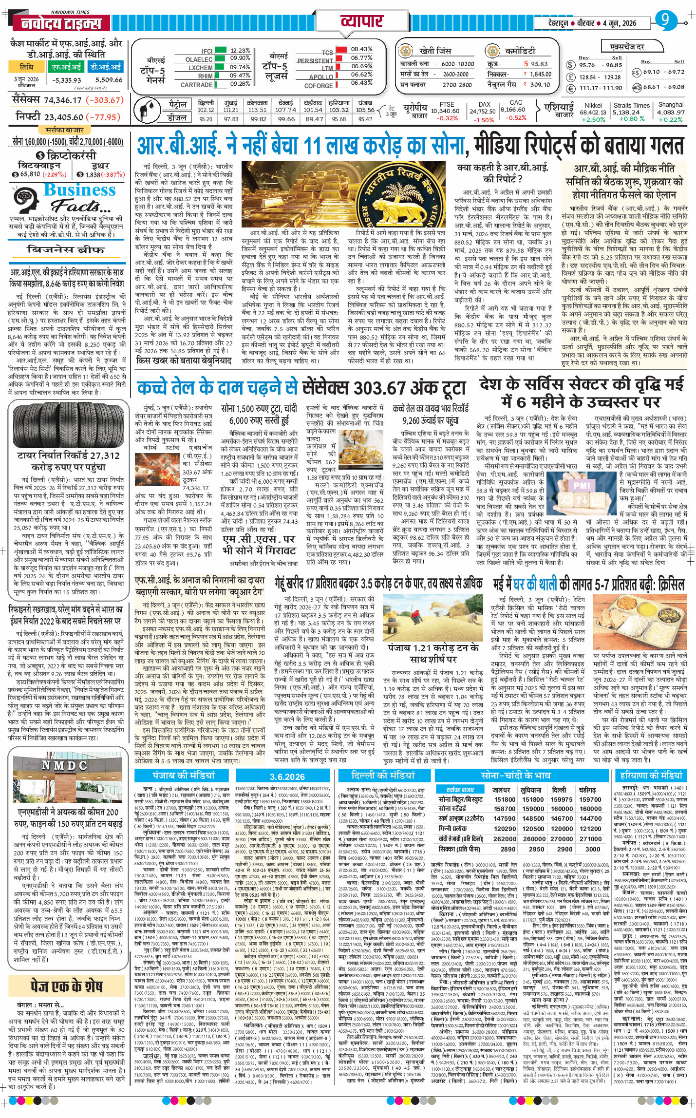 THE NAVODAYA TIMES MAIN UTTARAKHAND AND DEHRADUN 2026-06-04