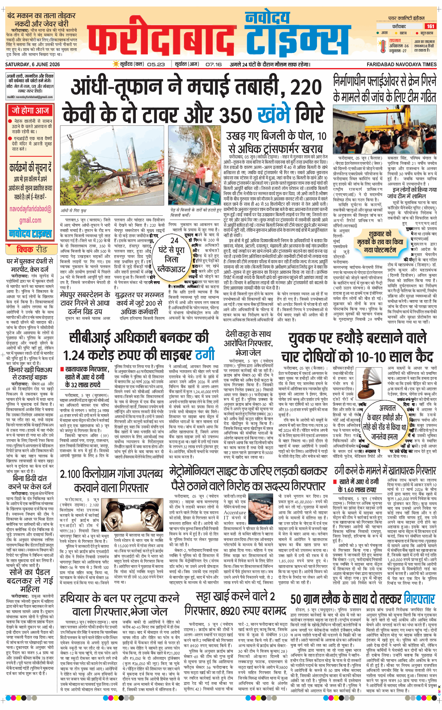 Faridabad 2026-06-06