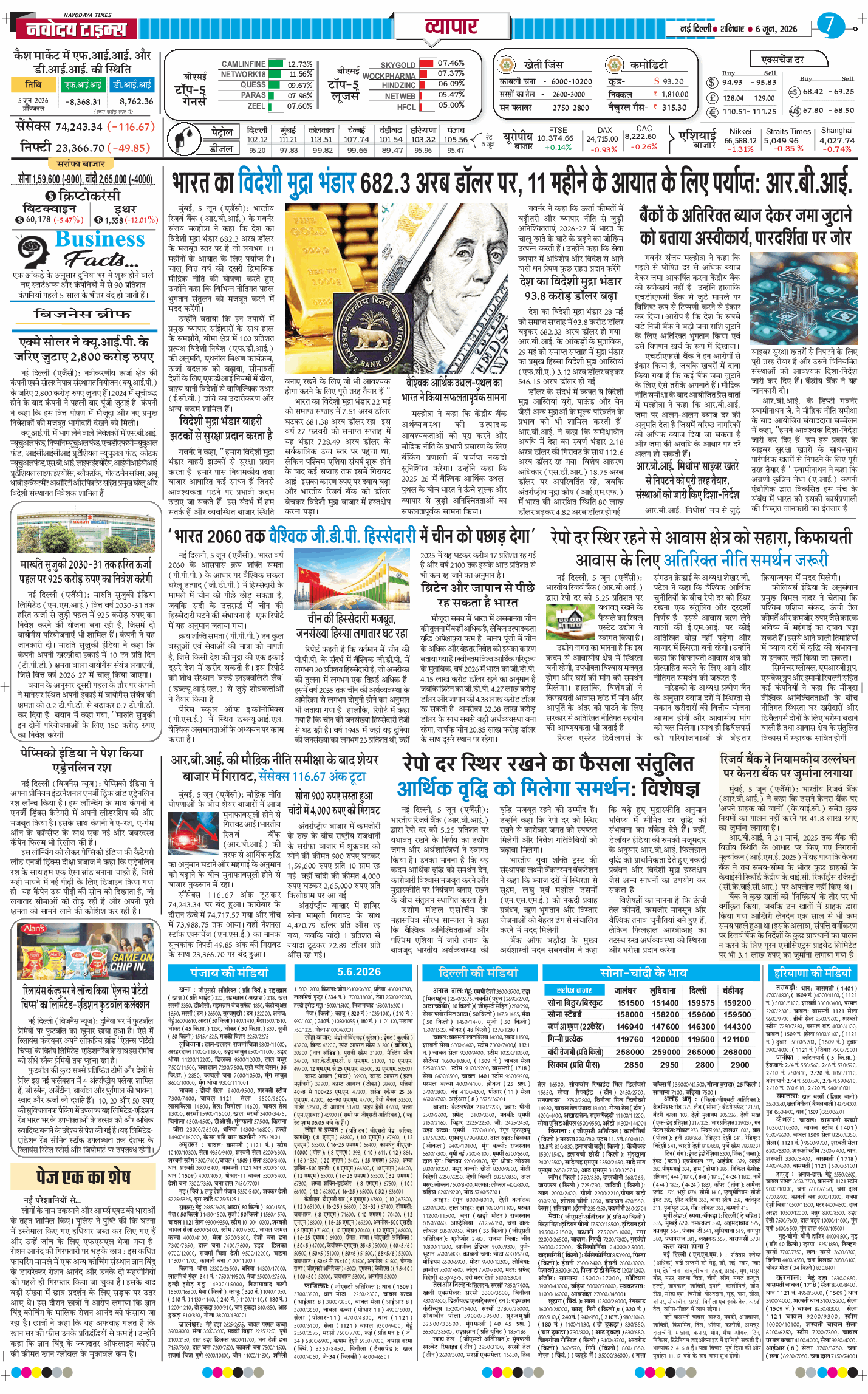 THE NAVODAYA TIMES MAIN UP 2026-06-06