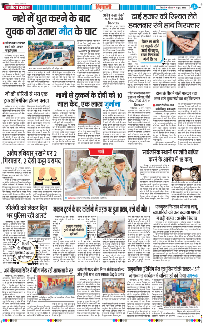 BHIWANI TIMES 2026-06-07