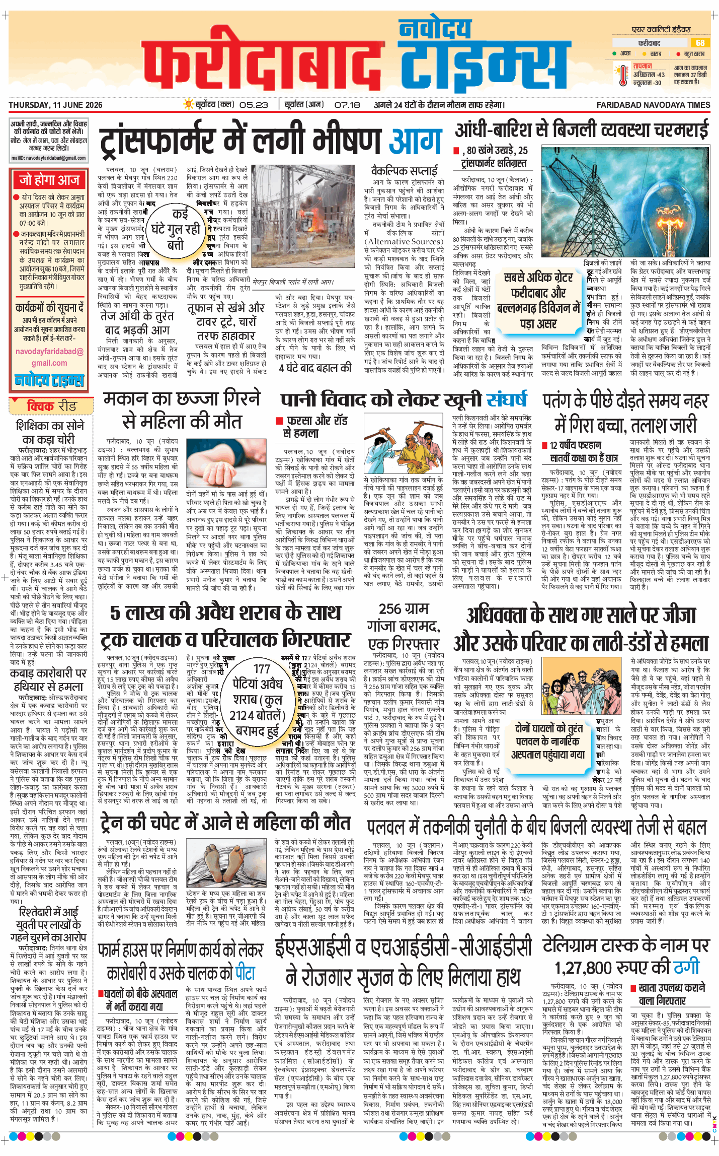 Faridabad 2026-06-11