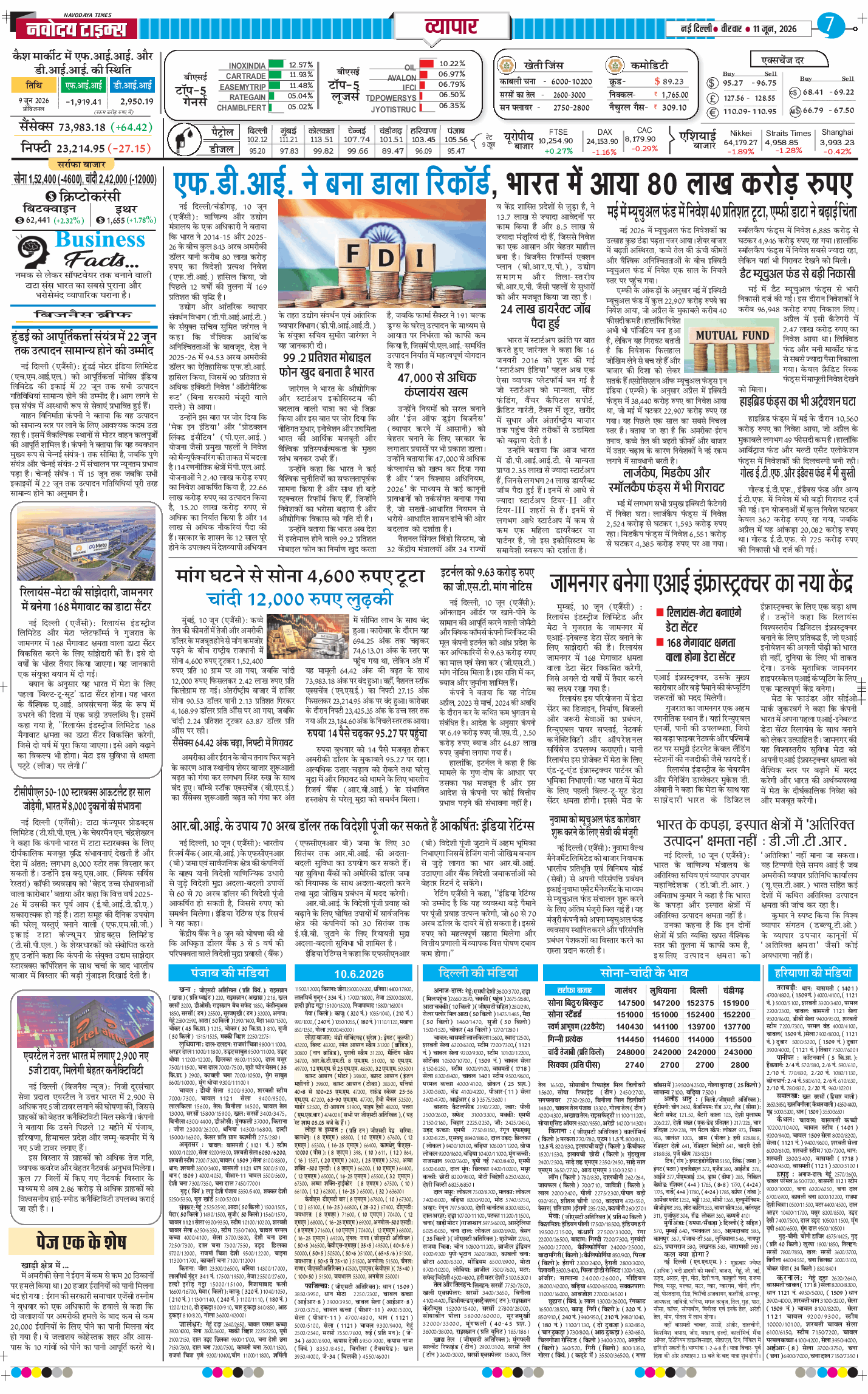 THE NAVODAYA TIMES MAIN UP 2026-06-11