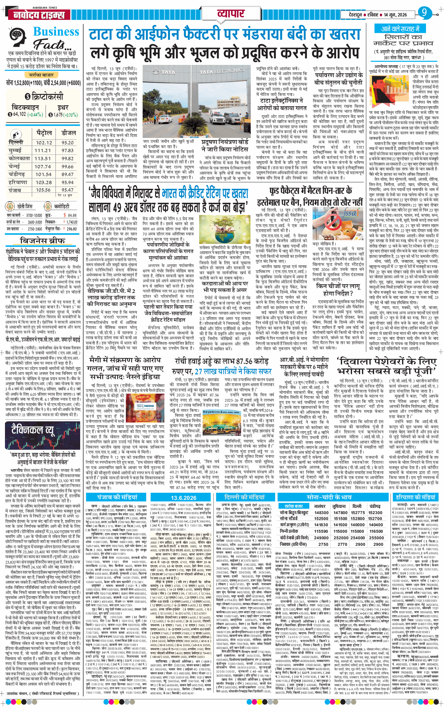 THE NAVODAYA TIMES MAIN UTTARAKHAND AND DEHRADUN 2026-06-14