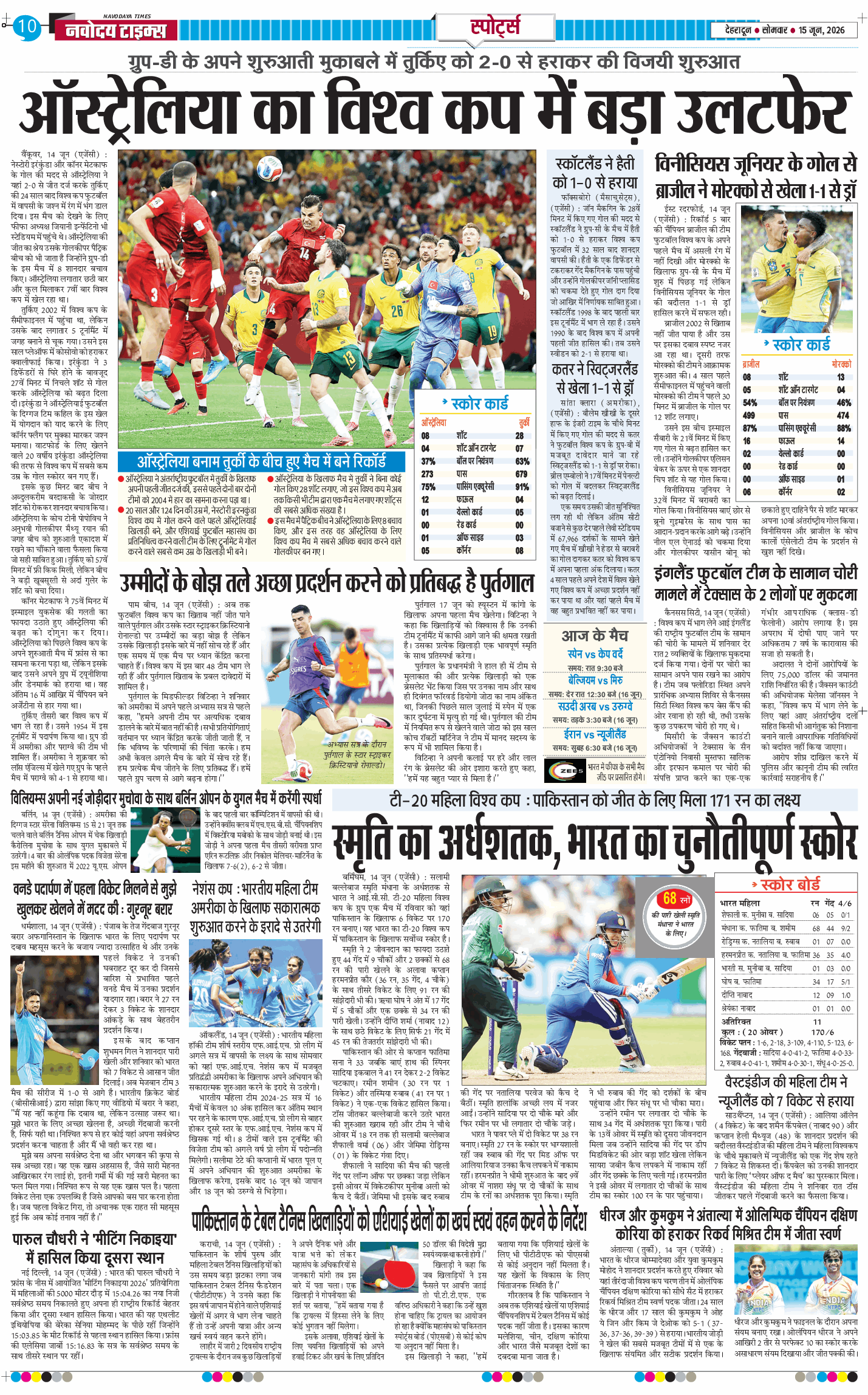 THE NAVODAYA TIMES MAIN UTTARAKHAND AND DEHRADUN 2026-06-15