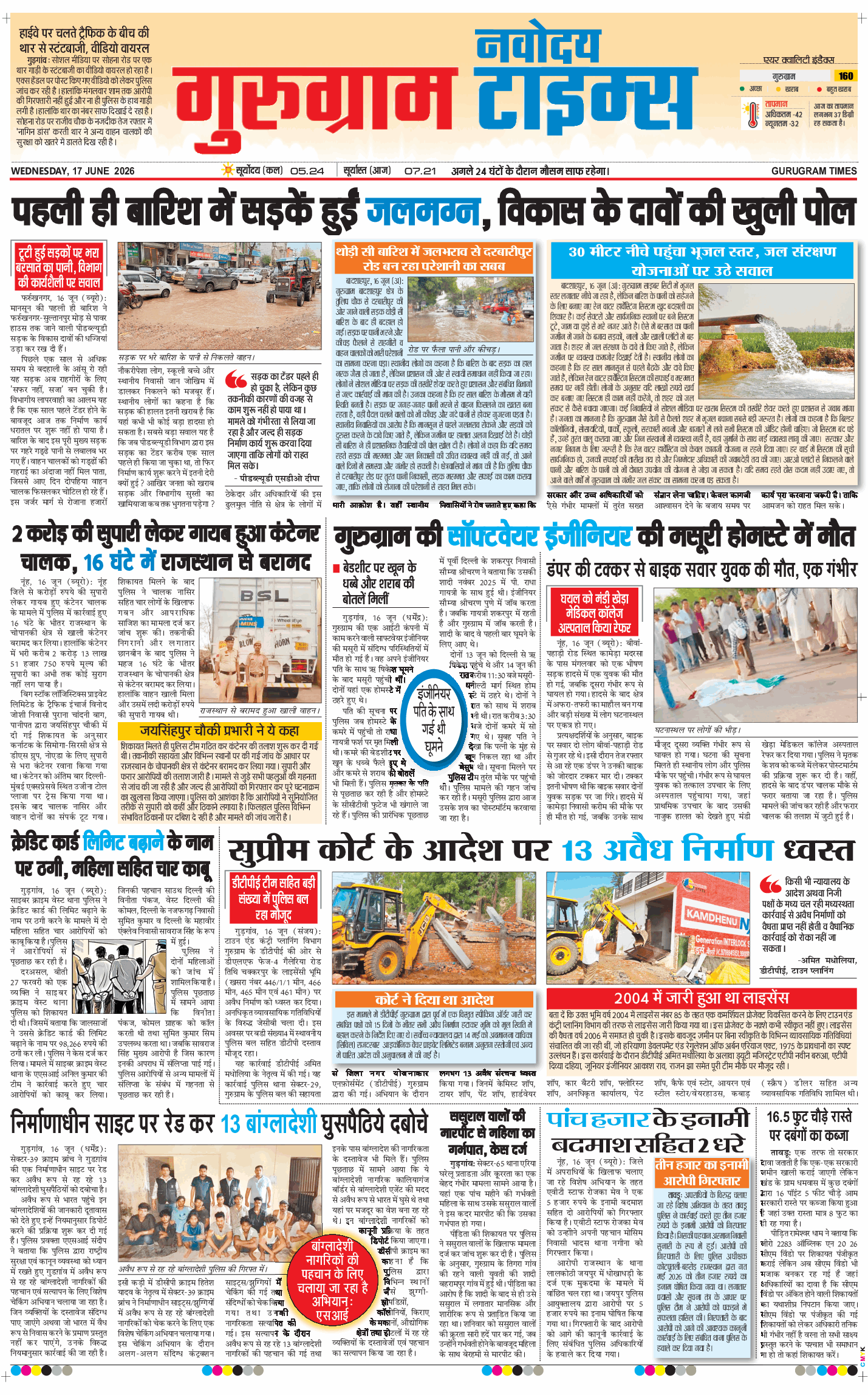 Gurgaon 2026-06-17