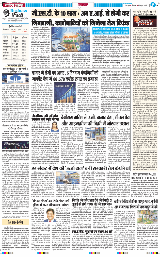 THE NAVODAYA TIMES MAIN UTTARAKHAND AND DEHRADUN 2026-06-29