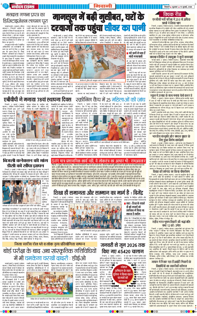 BHIWANI TIMES 2026-07-10