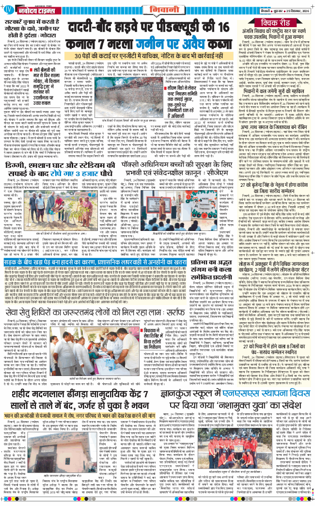 BHIWANI TIMES 2026-09-25