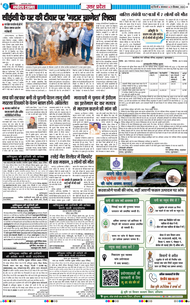 THE NAVODAYA TIMES MAIN UP 2026-09-29