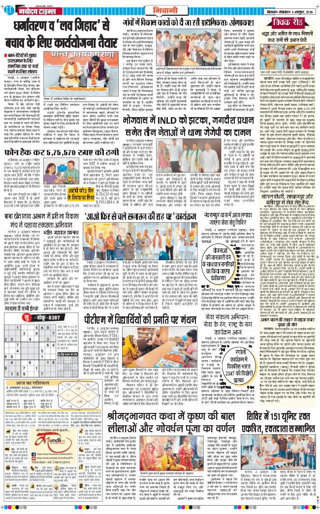 BHIWANI TIMES 2026-10-05