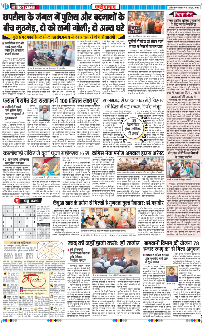 Faridabad 2026-10-11
