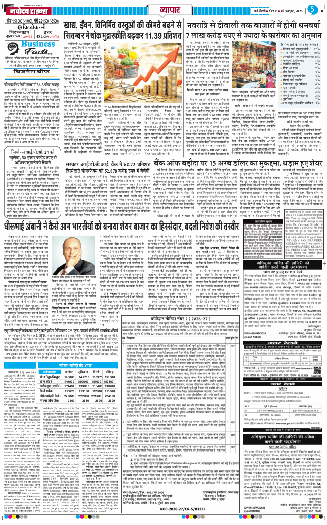 THE NAVODAYA TIMES MAIN UP 2026-10-15