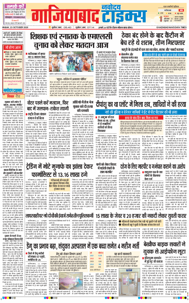 Ghaziabad 2026-10-23