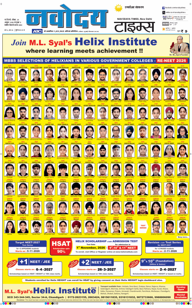 THE NAVODAYATIMES NCR MAIN 2026-10-25