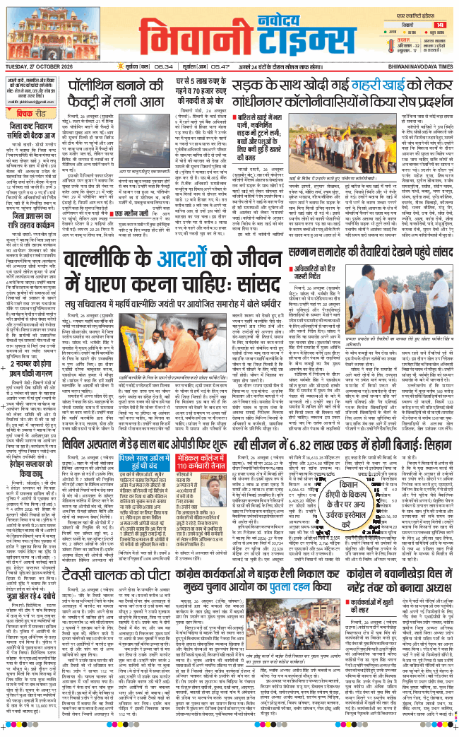 BHIWANI TIMES 2026-10-27