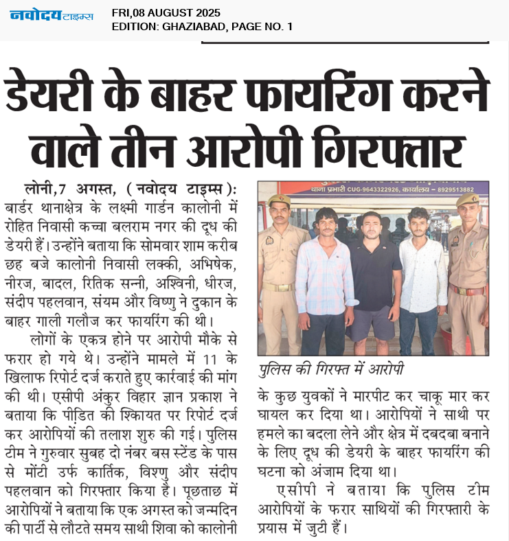 Ghaziabad 8/8/2025 12:00:00 AM
