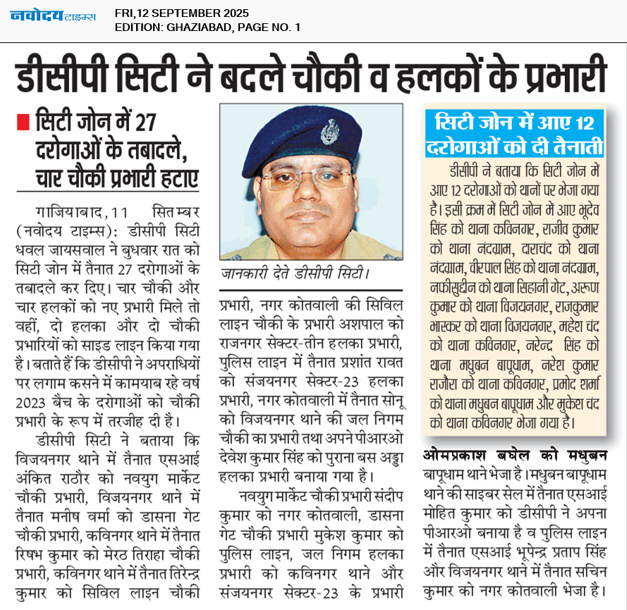 Ghaziabad 9/12/2025 12:00:00 AM