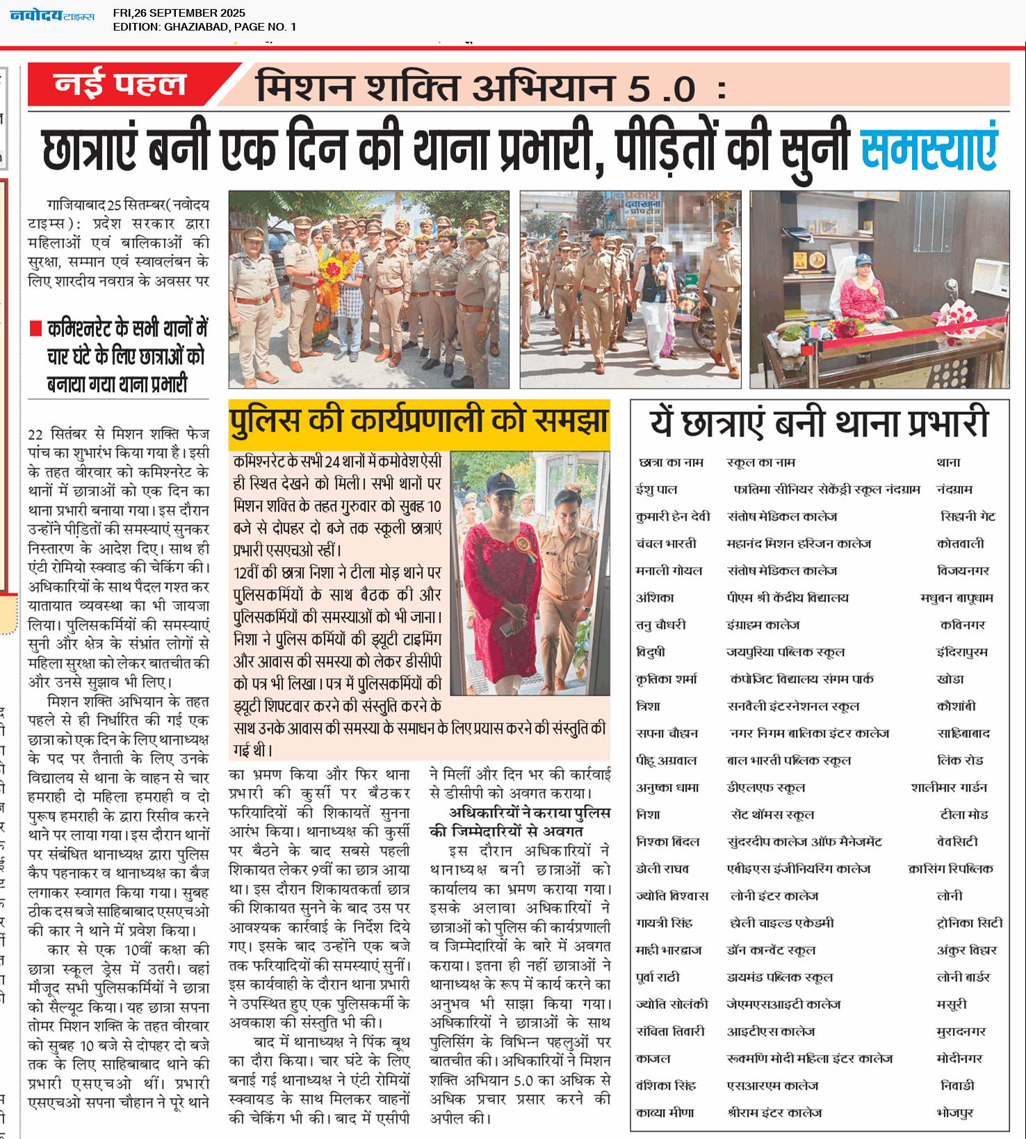 Ghaziabad 9/26/2025 12:00:00 AM