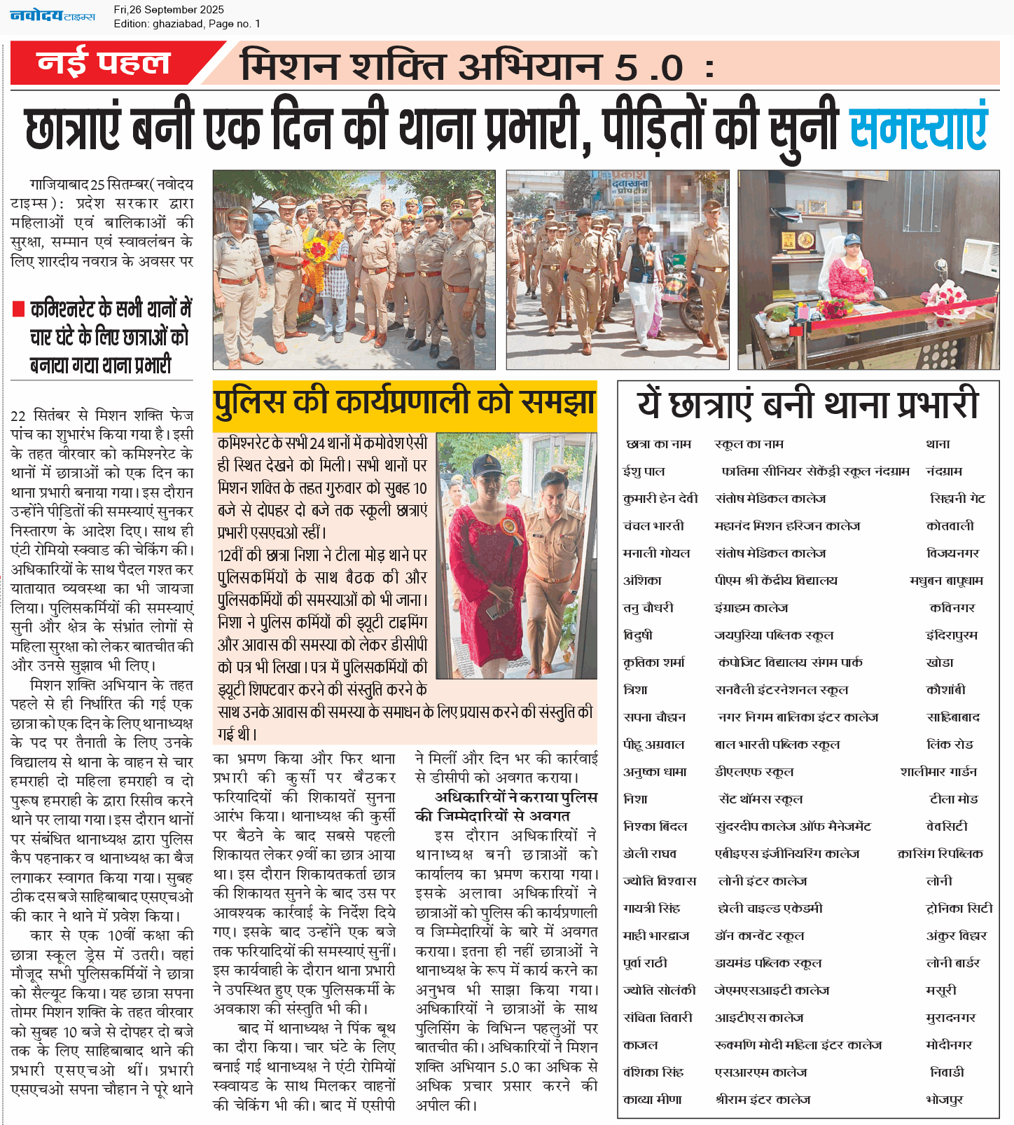 Ghaziabad 9/26/2025 12:00:00 AM