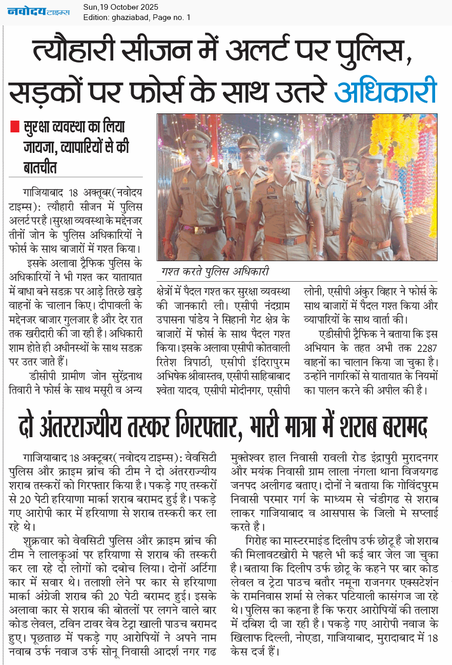 Ghaziabad 10/19/2025 12:00:00 AM