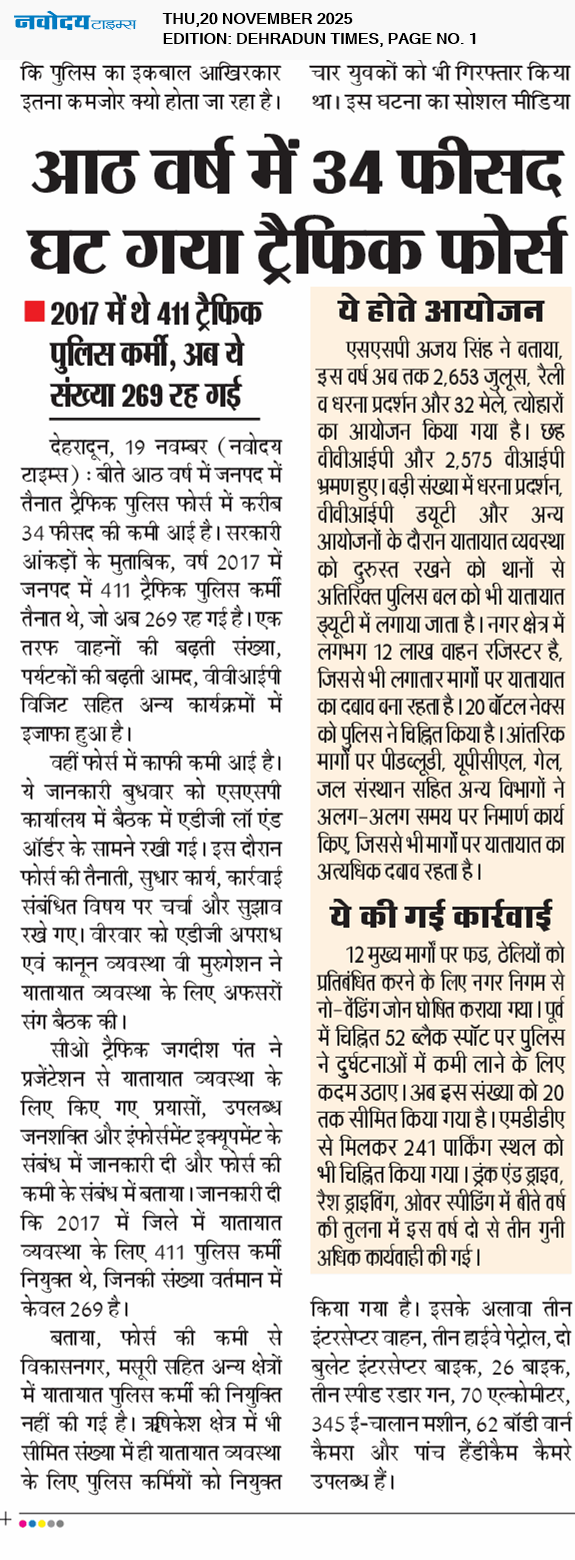 DEHRADUN TIMES 11/20/2025 12:00:00 AM