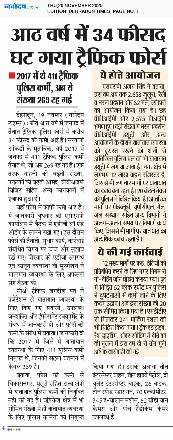 DEHRADUN TIMES 11/20/2025 12:00:00 AM