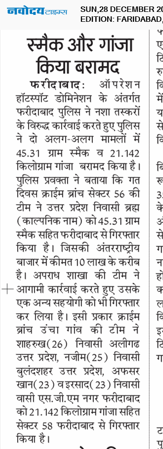 Faridabad 12/28/2025 12:00:00 AM