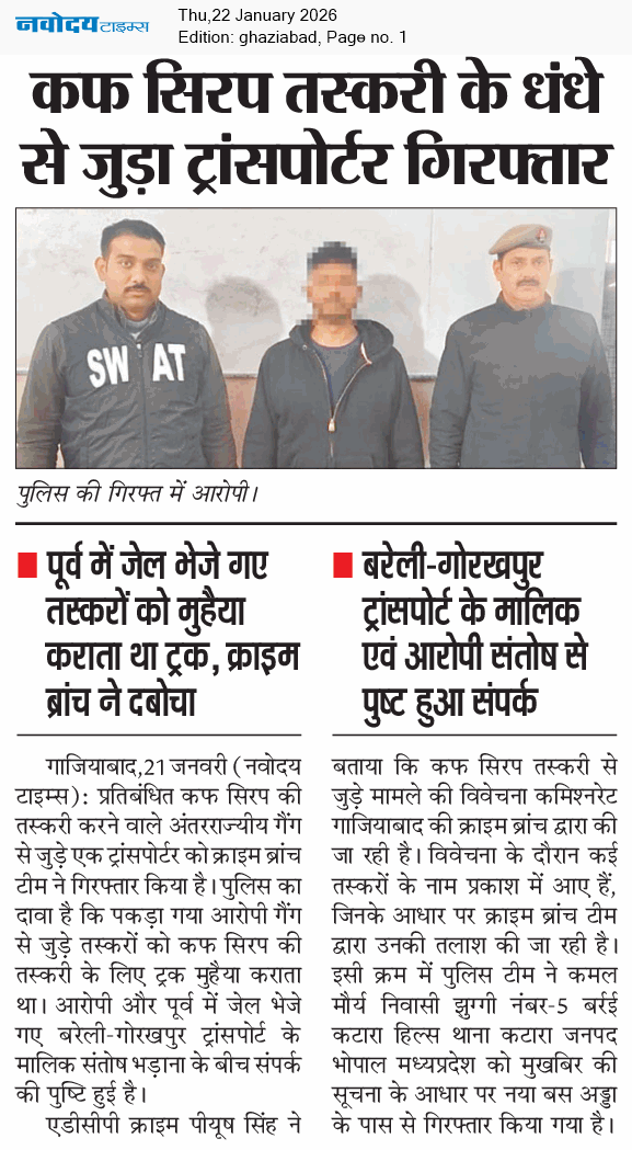 Ghaziabad 1/22/2026 12:00:00 AM