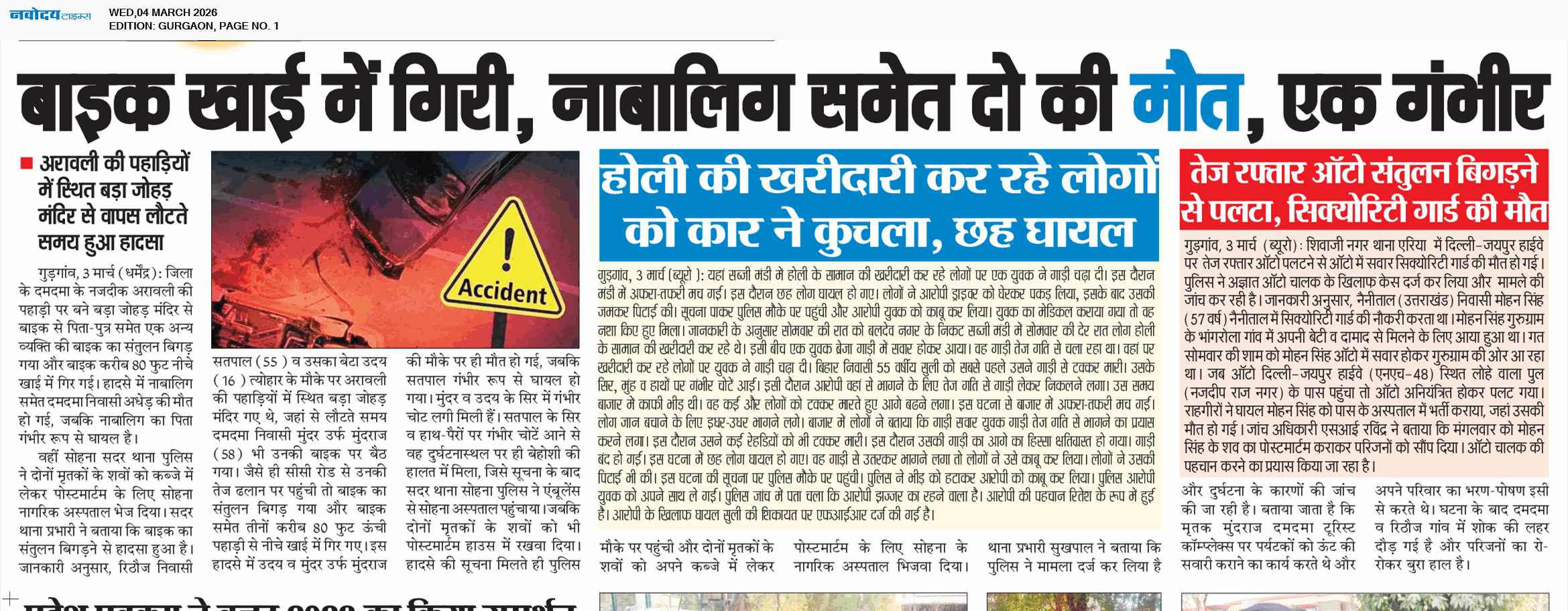 Gurgaon 3/4/2026 12:00:00 AM