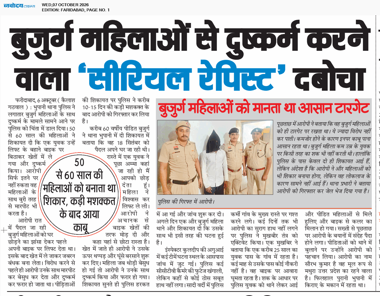 Faridabad 10/7/2026 12:00:00 AM